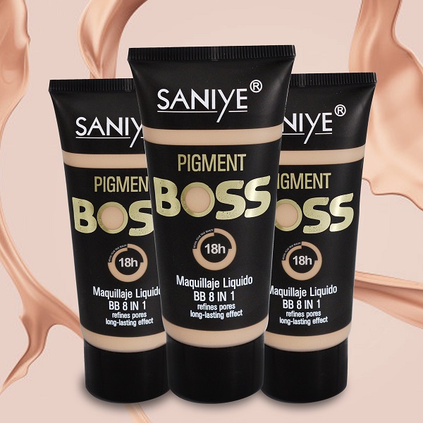 GAMA 4 PZAS BB CREAM MAQUILLAJE PIGMENT BOSS R1189 - Ecoremates