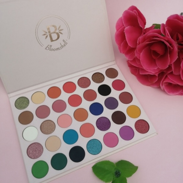 PALETA SOMBRA BLOOMSHELL ROSA CLARO DORADO B Ecoremates