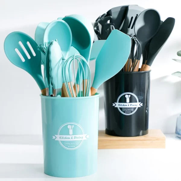 1PCS-Silicone-Cooking-Tools-Kitchen-Utensils-Set-With-Storage-Box-Turner-Tongs-Spatula-with-Wood-Handle.jpg_Q90.jpg_