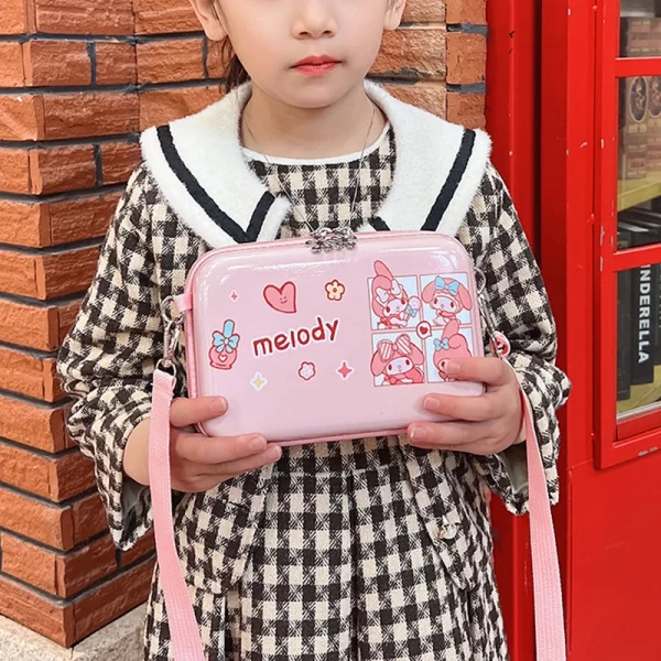 Sanrio-Bag-Hello-Kitty-Cartoon-Hard-Shell-Bag-Kuromi-High-Capacity-Children-s-Cute-Shoulder-Bag