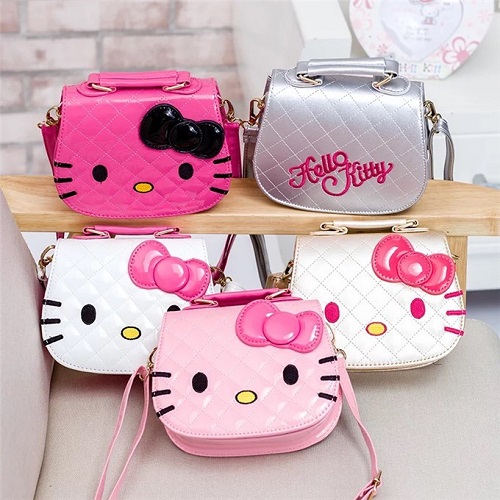 Imagen de BOLSO DE MANO HELLO KITTY *CHAROL