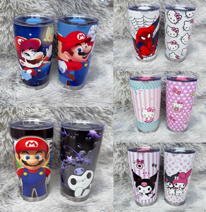 Imagen de TERMO TIPO YETI DE PERSONAJES 20oz*