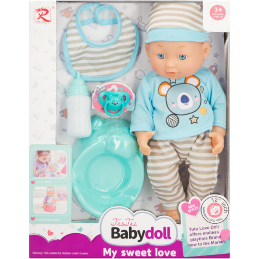 Imagen de NENUCO TUTU BABY DOLL CON ACCESORIOS *CAJA MEDIANA