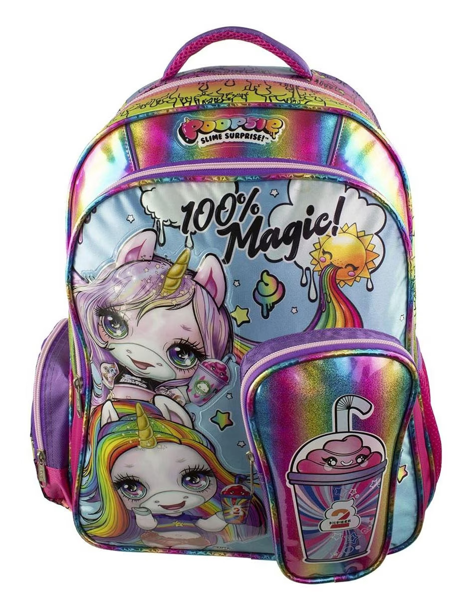 Imagen de MOCHILA PRIMARIA POOPSIE HELADO RUZ *161851