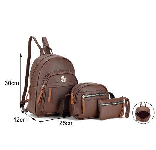 Imagen de COMBO 3 MOCHILA + COSMETIQUERA TACTOPIEL GRENOBIL