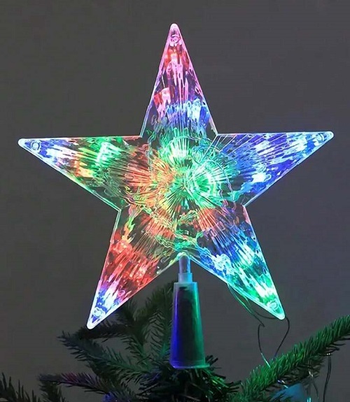 Imagen de ESTRELLA PARA PUNTA DE ARBOL NAVIDEÑO