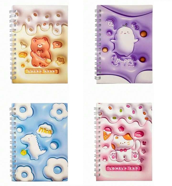 Imagen de DOCENA LIBRETA KAWAII 20x14