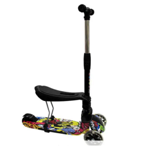 SCOOTER 3 EN 1 GRAFITTI CON ASIENTO SM105