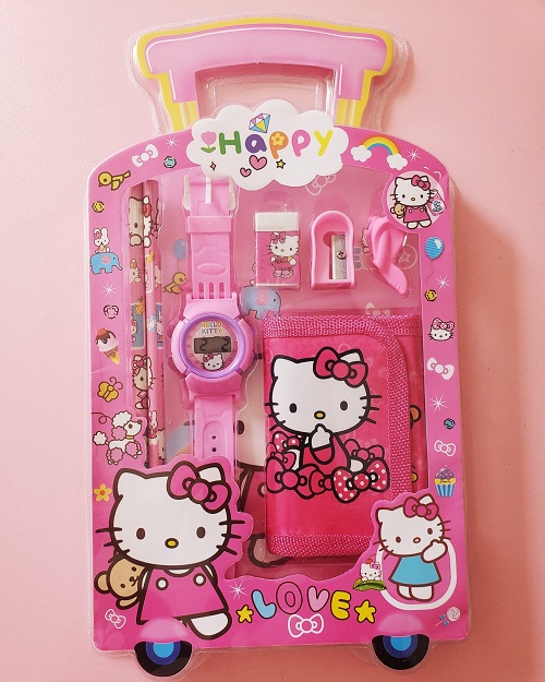 Imagen de KIT PAPELERIA RELOJ Y CARTERA PERSONAJES