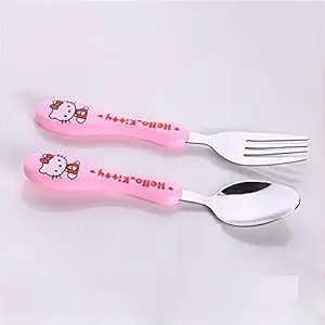 Imagen de SET 2 CUBIERTOS HELLO KITTY