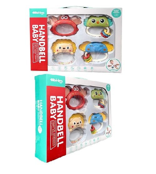 Imagen de **SET 4 SONAJAS HANDBELL BABY