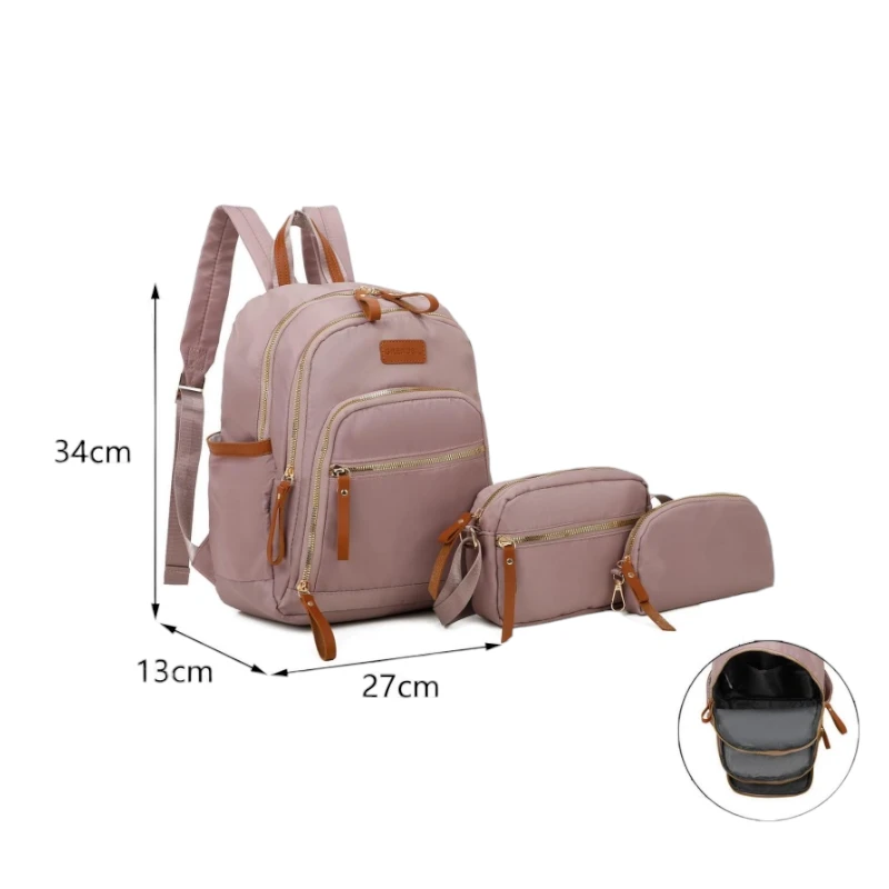 Imagen de COMBO 3 MOCHILA TELA GRENOBIL