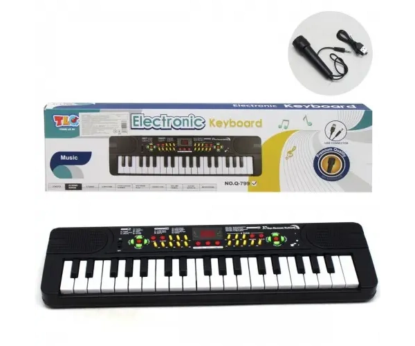 Imagen de PIANO ELECTRICO MULTIFUNCIONES CON MICROFONO