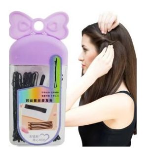 DOCENA ESTUCHE PASADOR PARA CABELLO