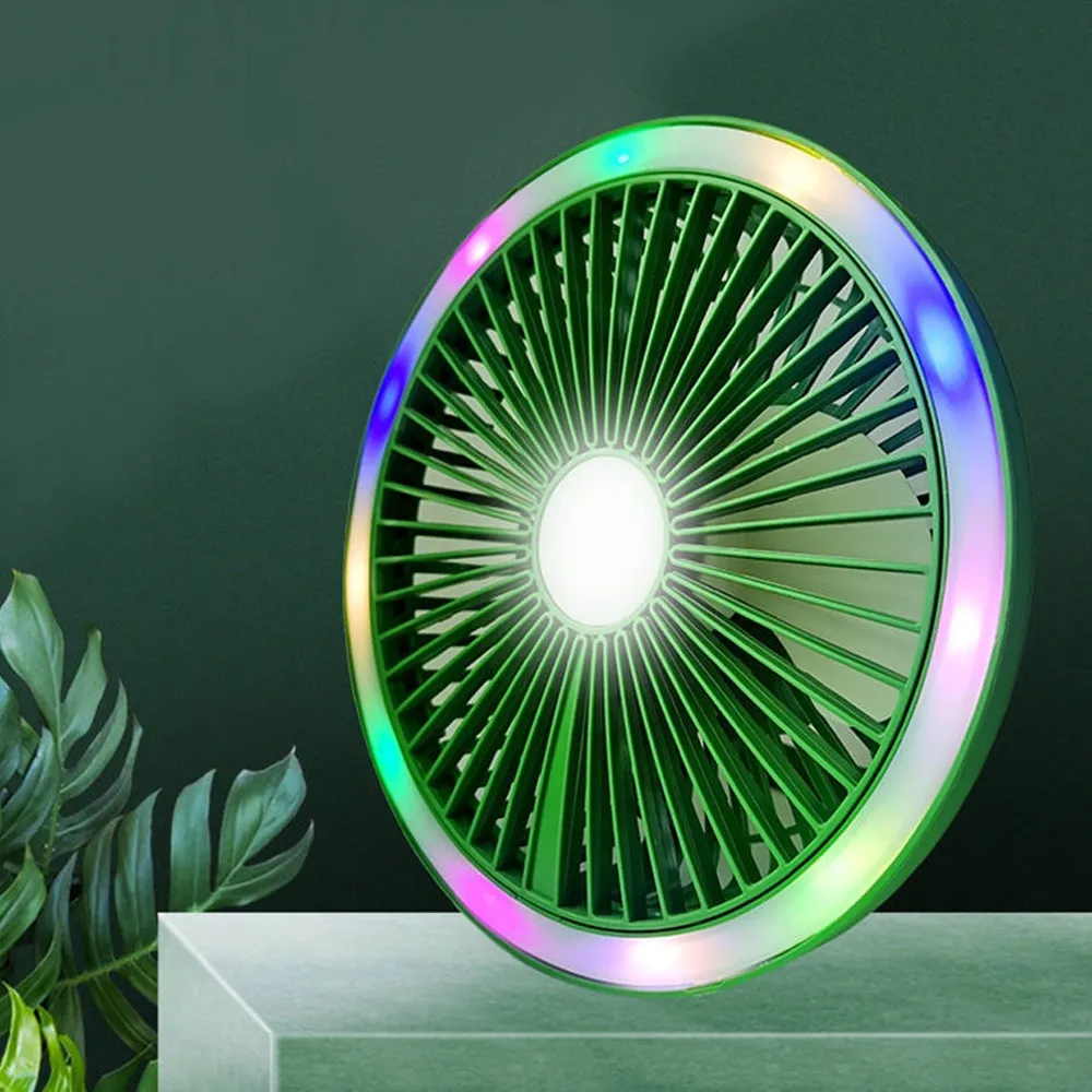 Imagen de JD-F11 VENTILADOR TIPO OVNI LUZ LED