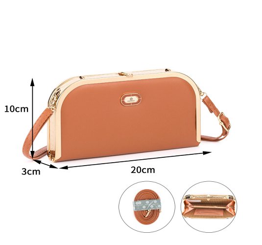 Imagen de CARTERA LISA BORDE RIGIDO GRENOBIL