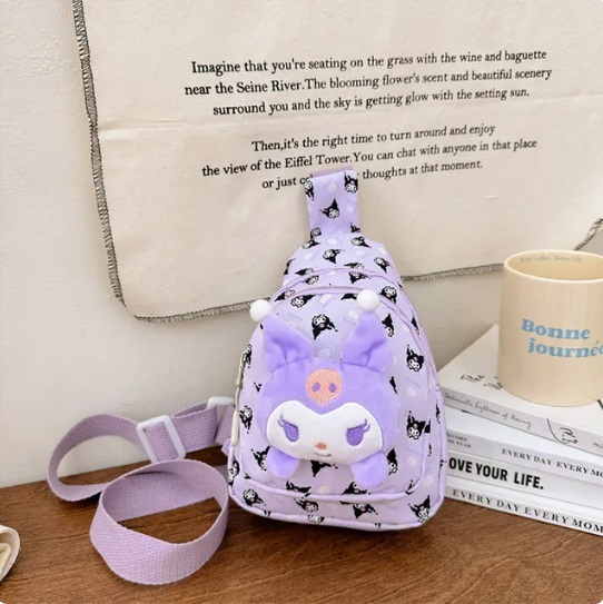 Imagen de PECHERA INFANTIL SANRIO CON PELUCHE