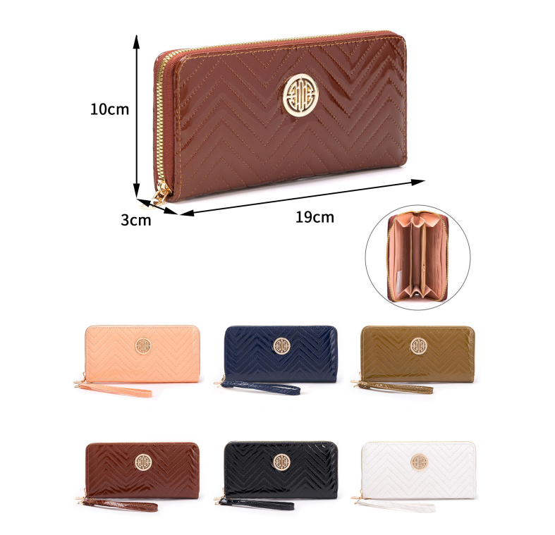 Imagen de CARTERA DAMA BORDADA SENCILLA GRENOBIL