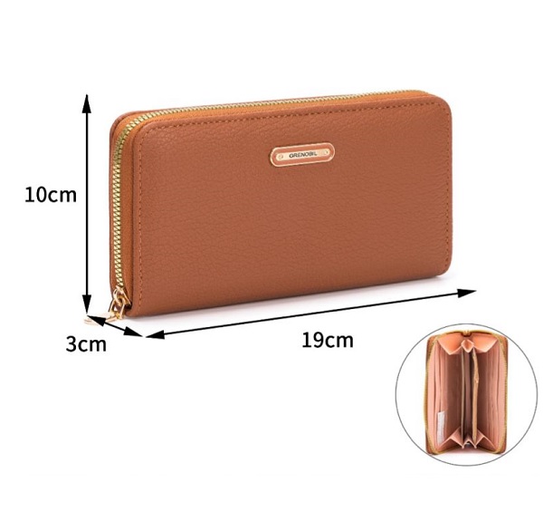 Imagen de CARTERA LISA DAMA GRENOBIL *