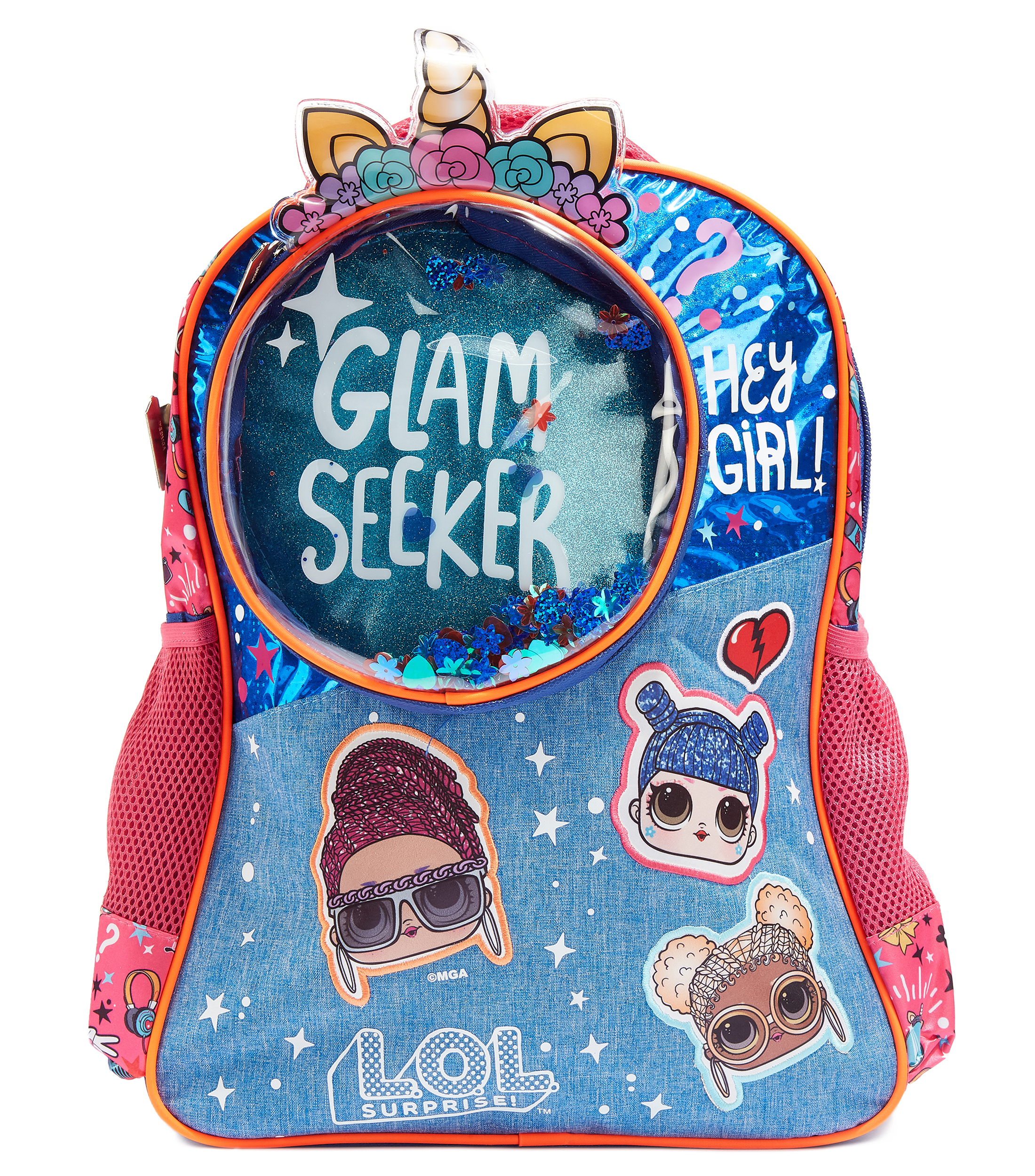 Imagen de MOCHILA PRIMARIA L.O.L. GLAM RUZ *159555