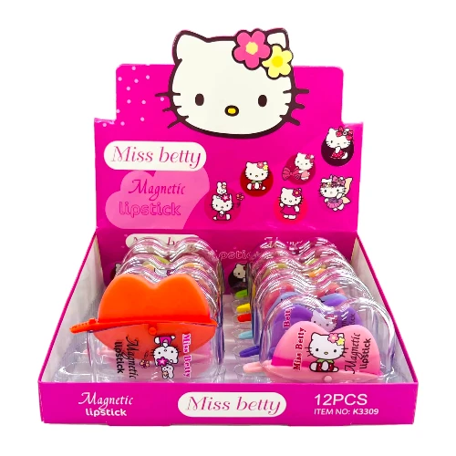 Imagen de CAJA 12 LABIAL AUTOAPLICABLE HELLO KITTY