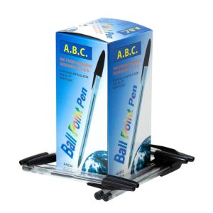 CAJA C/5O PLUMA ESCOLAR TIPO "BIC"