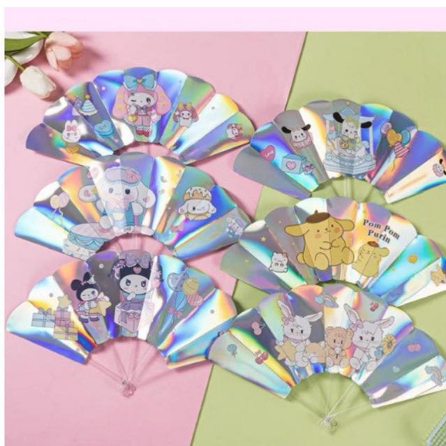 Imagen de CAJA 30 ABANICOS *TORNAZOL SANRIO
