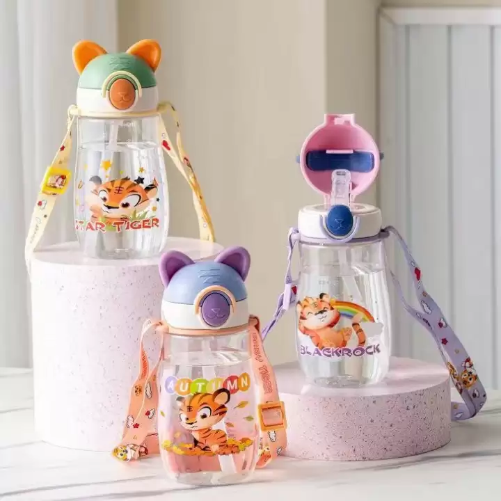 Imagen de VASO DE AGUA OREJITAS ANIMALITOS CON CORREA