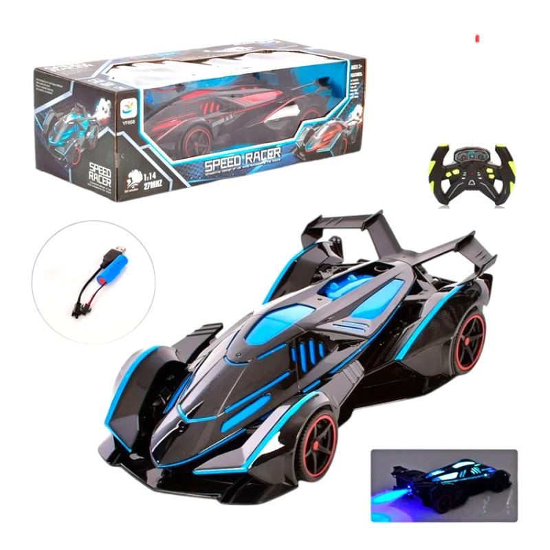 Imagen de CARRO RC FUTURISTA SPEED RACER HUMO