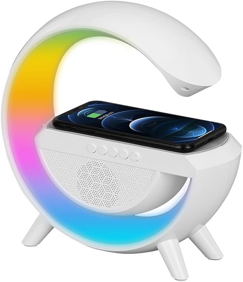 Imagen de BOCINA GOOGLE LAMPARA CARGA INALAMBRICA BT2386