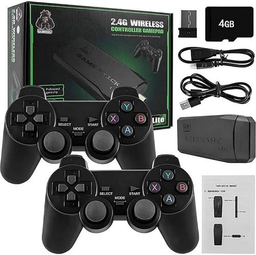 Imagen de CONSOLA HDMI 2 CONTROLES 4K CAJA VERDE