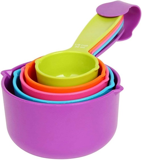 Imagen de SET 5 CUCHARAS MEDIDORAS COCINA