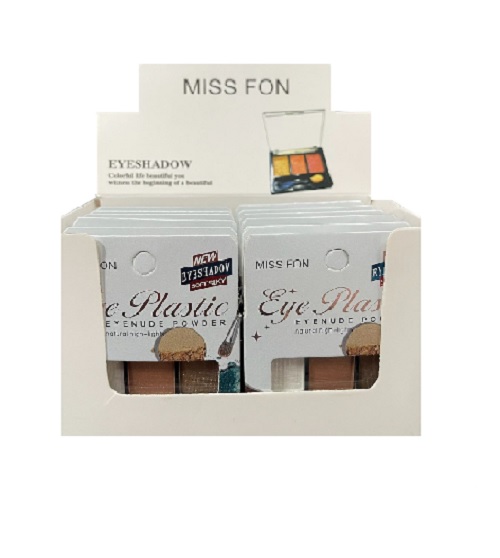 Imagen de CAJA 12 SOMBRAS TRIO OJOS MISS FON