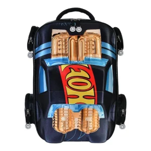 MOCHILA FORMA DE CARRO HOT WHEELS ORIGINAL