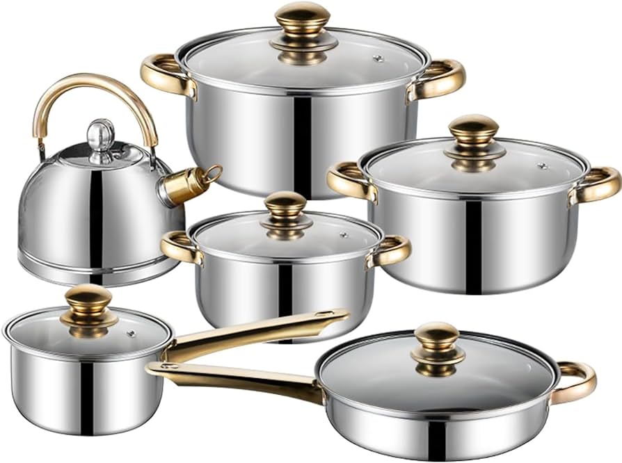 Imagen de BATERIA DE COCINA 12 PIEZAS