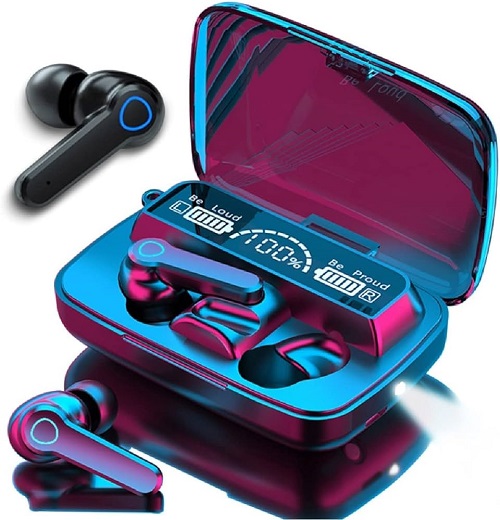 Imagen de AUDIFONOS M19 CON ESTUCHE DE CARGA