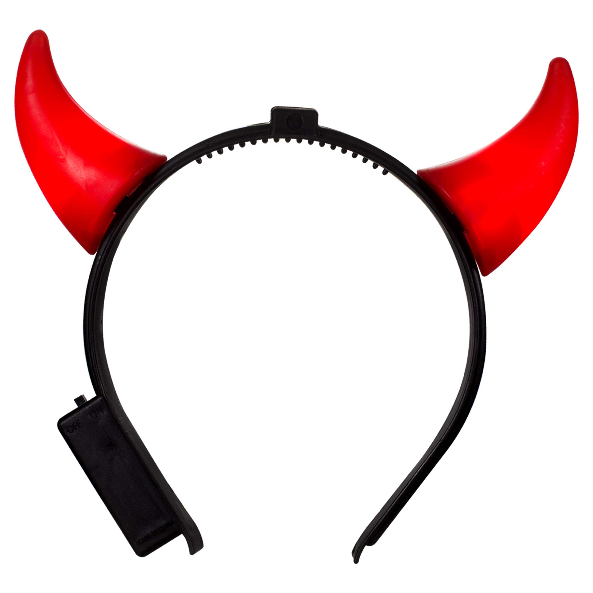 Imagen de DIADEMA DIABLO LED CUERNOS *CHICOS HALLOWEEN