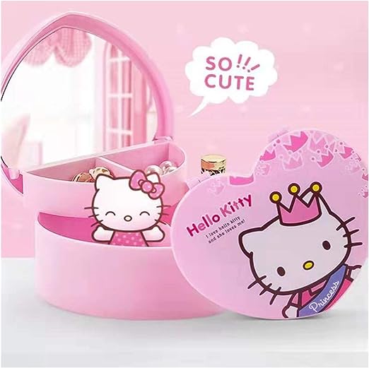 Imagen de ALHAJERO ESPEJO HELLO KITTY CAJA CAFE
