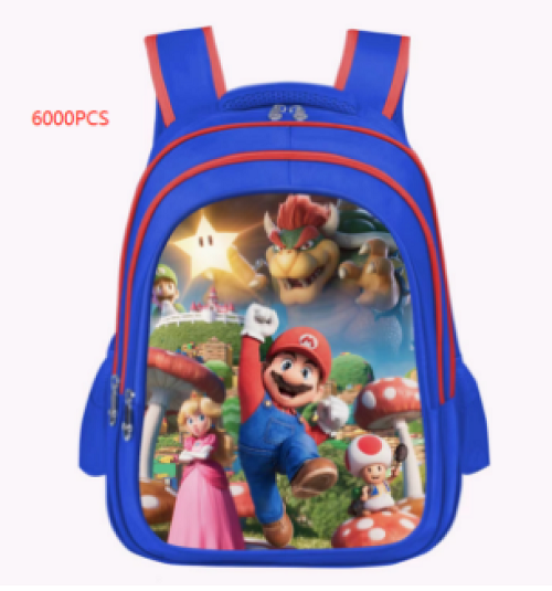 Imagen de MOCHILA PRIMARIA LENTICULAR *MARIO BROS