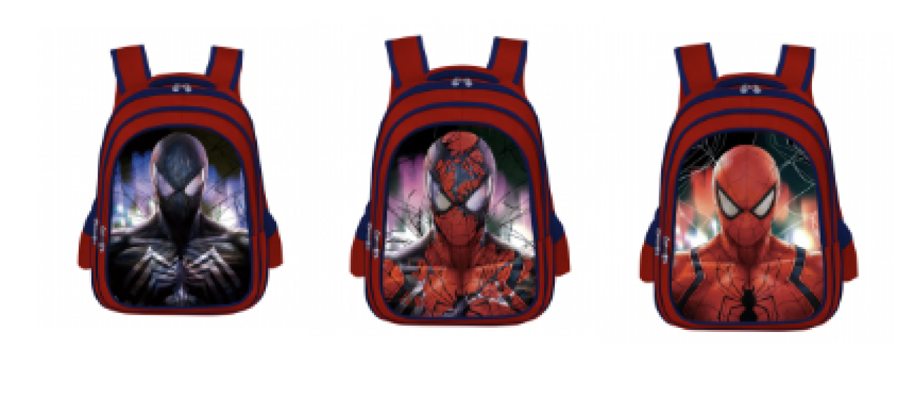 Imagen de MOCHILA PRIMARIA LENTICULAR *SPIDERMAN