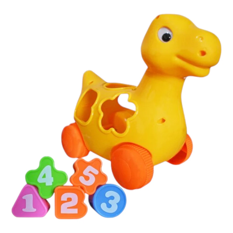 Imagen de DINOSAURIO DIDACTICO CAMINA BLOQUES