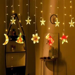 LED CASCADA FIGURAS NAVIDEÑAS