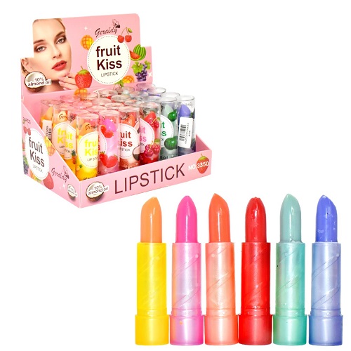 Imagen de **CAJA 24 LIPSTICK FRUIT KISS N.-3350
