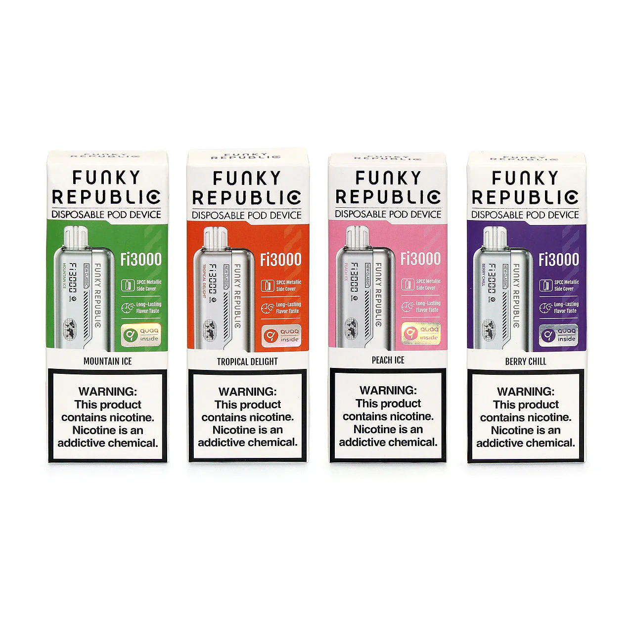 Imagen de CIGARRO FUNKY REPUBLIC Fi3000 CON LED