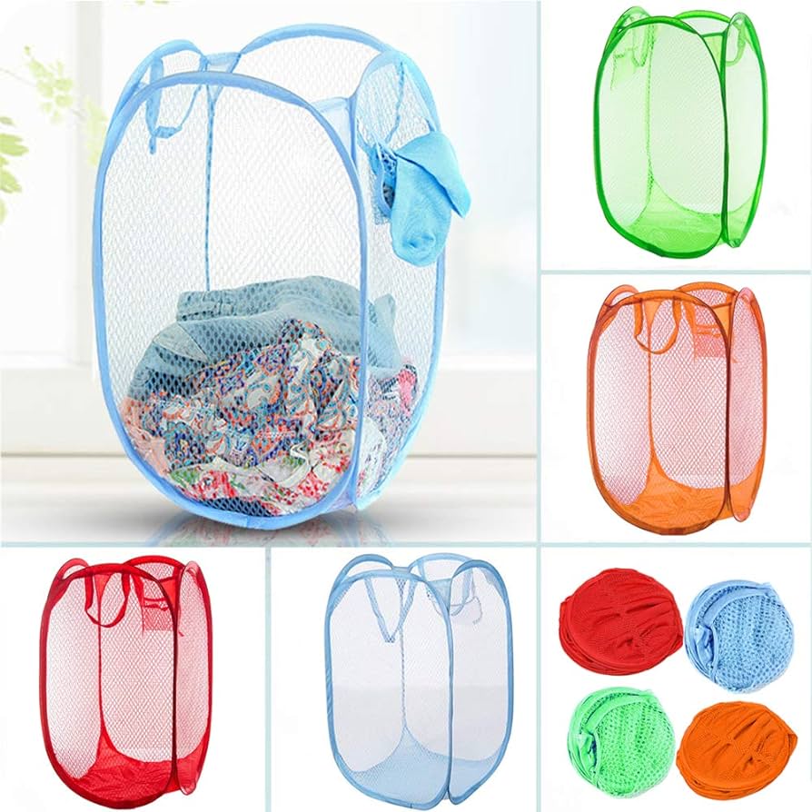 Imagen de CESTO ROPA MULTIUSOS PLEGABLE 55cm