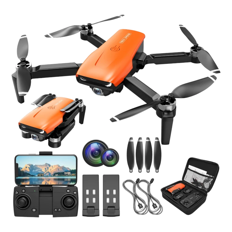 Imagen de DRON DOBLE CAMARA EN MALETIN