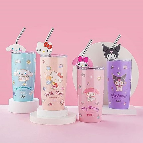 Imagen de VASO TERMICO SANRIO CON POPOTE
