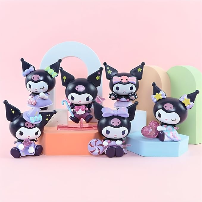 Imagen de COLECCION 6 FIGURA KUROMI