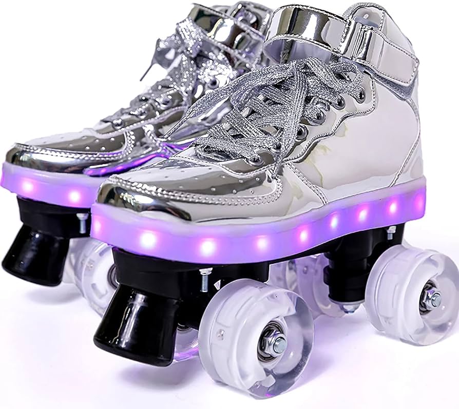Imagen de *REMATE* PATINES ROLLER CON LED TALLA: 20cm