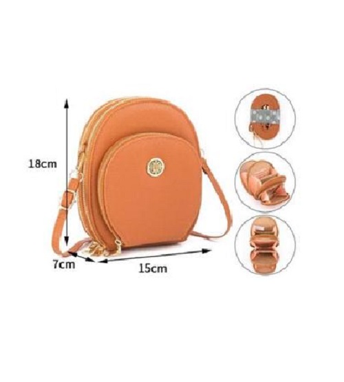 Imagen de BOLSA CROSSBODY  3 CIERRES GRENOBIL